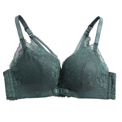 Bras Seamless Lingerie Push Up Comfortable Wireless Sexy Lace Front Closure  Bra Underwear Women Bralette Brasieres Para Mujer From Renshenguo, $16.22