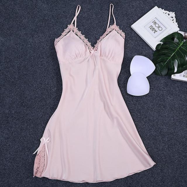 Sexy Summer Womens 2PC Robe Bath Gown Strap Top Kimono Pajamas Sets - Sleepwear Lady Home Wear Nightgown Suit (ZP4)(ZP1)(2U90)