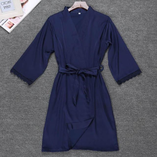 Sexy Summer Womens 2PC Robe Bath Gown Strap Top Kimono Pajamas Sets - Sleepwear Lady Home Wear Nightgown Suit (ZP4)(ZP1)(2U90)