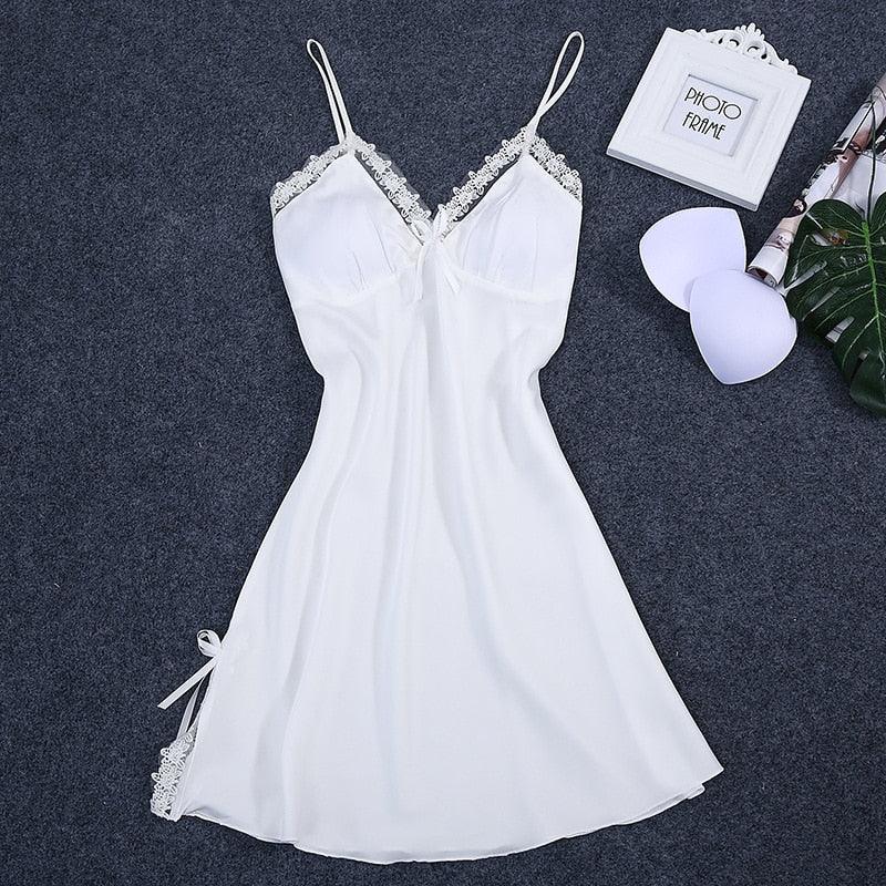 Sexy Summer Womens 2PC Robe Bath Gown Strap Top Kimono Pajamas Sets - Sleepwear Lady Home Wear Nightgown Suit (ZP4)(ZP1)(2U90)