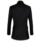 Men's Suits Slim Fit New Fashion Suit - Double Breasted Peak Lapel Navy Blue Black Suit (T1M)