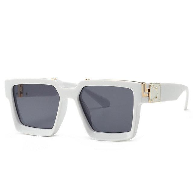 Shield Square Sunglasses - Luxury Designer Sun Glasses (2U102)