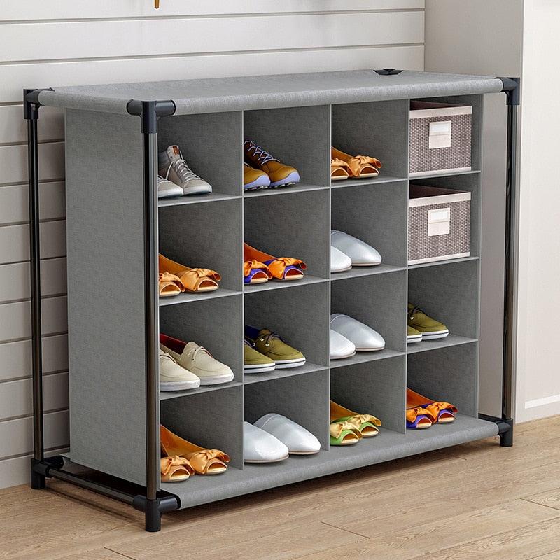 Shoe Rack Storage Cabinet - Stand Shoe Organizer Shelf for Shoes (FW5)(1U67)