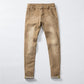Skinny Jeans - Men Zipper Fly Slim Fit Stretch Male Jean - Pencil Pants (TG2)