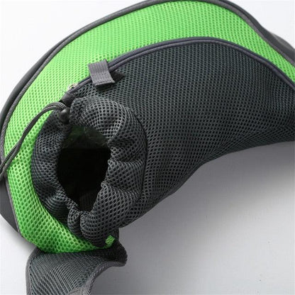 Amazing Sling Pet Carrier - Reversible Mesh Travel Tote Shoulder Sling Bag for Dogs Cats Pet (2U106)