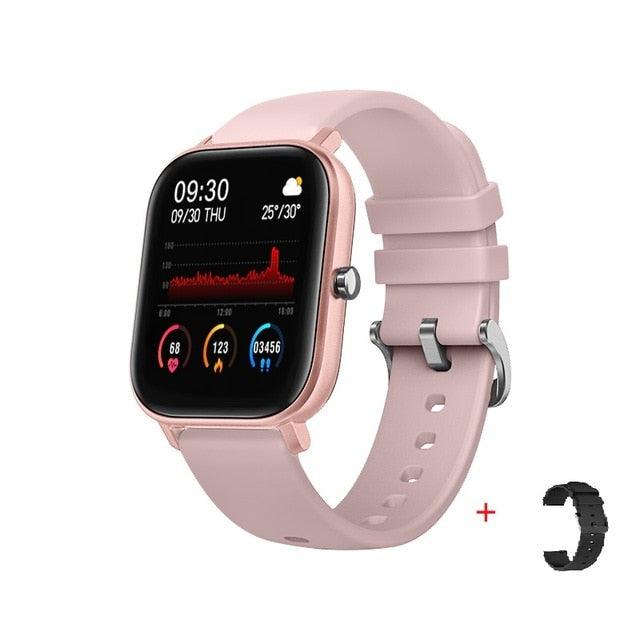 Cool Smart Watch - 1.4inch Full Touch Screen Fitness Tracker - Heart Rate Monitor IP67 Waterproof GTS Sports (RW)
