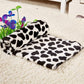 Great Soft Pet Dog Blanket - Flannel Cotton Stars Print Washable Pet Mat - Warm Sleeping Beds (1U74)
