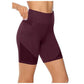 Women's High Waist Yoga Short - Abdomen Control Training Running Yoga Leggings (4U32)