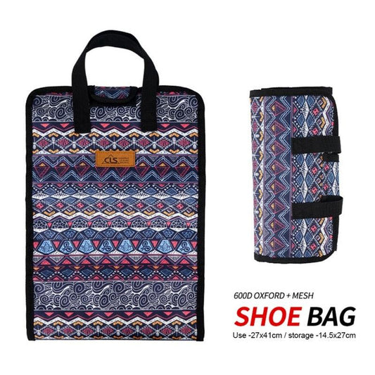 Sport Portable Bag - Waterproof Hook Travel Shoes Wash Bag - Zipper Makeup Storage (1U79)