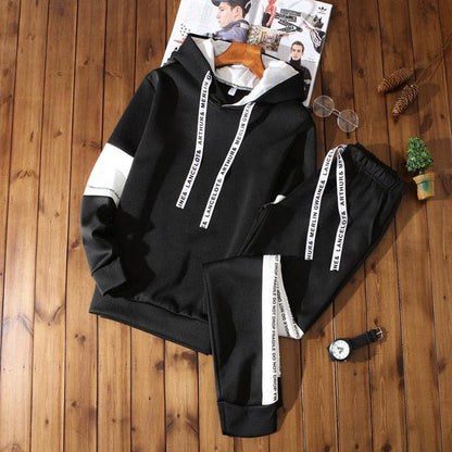 Spring Men's Sweatshirts Sets - Fashion Sporting Suits Hoodies - Men's Sport Sweatpants (TM9)(F101)
