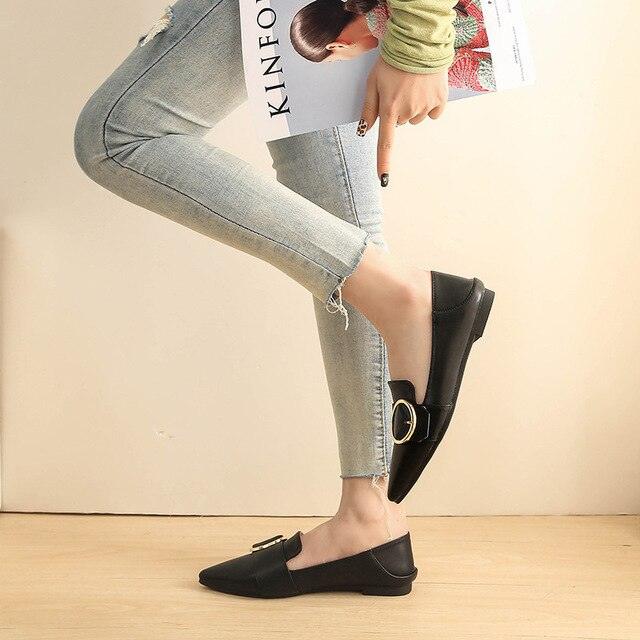 Gorgeous Spring Women Flats Shallow Shoes - Pointed Toe Solid Causal (SH3)(FS)(SH1)(WO4)