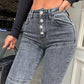 Spring / Summer Trending New Jeans - Women's High Waist Stretch Hip Slim Fit Skinny Pencil Pants (D21)(TB6)