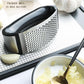 Great Stainless Steel Garlic Press Slicer - Manual Shredder Candy Color Ring Ginger Press (D61)(AK3)