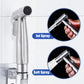 Stainless Steel Handheld Shower Douche Bidet Sprayer - Portable Shower Head Toilet Adapter High Pressure (B&3)(1U65)(F65)