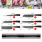 Stainless Steel Laser Damascus Pattern Sharp Chef Knife Santoku Cleaver sushi knife (D61)(AK5)(1U61)