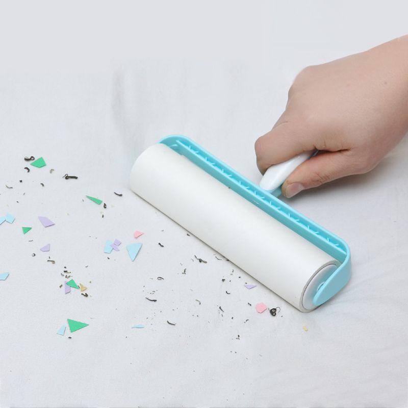 Sticky Lint Rollers Home Cleaning Tools Clothes Sofa Dust Hair Clean Brushes With Handle (2U75)