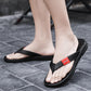 Summer Flip Flop Men's Slippers Fashion Outdoor Beach Summer Sandals (D12)(MSC6)