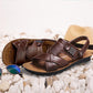 Summer Genuine Leather Mens Sandals Shoes Size 38-48 (MSC6)
