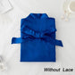 Cute Women's Robe - Faux Silk Bride Party Embroidery Dressing Gown - Sleepwear Robes (D90)(ZP4)