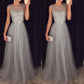 Bright Women Formal Wedding Bridesmaid Dress - Long Floor Length O-Neck Dress - Sleeveless Maxi Party Dresses (2U18)