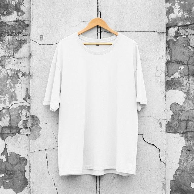 Summer New Men's 100% Cotton T-Shirt - Solid Color Soft Touch Fabric Men's Basic Tops (D8)(TM8)