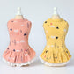 Summer Pet Cotton Printed Dress - Pet Dog Clothes Puppy Princess Dress Skirt Puppy Clothing (2U69)
