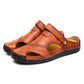 Classic Roman Slipper Outdoor Beach Rubber Sandals (MSC6)(F12)