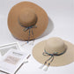 Cute Summer Straw Hat - Women Big Wide Brim Sun Protection Beach Hat - Adjustable Floppy Foldable Sun Hats (3U44)