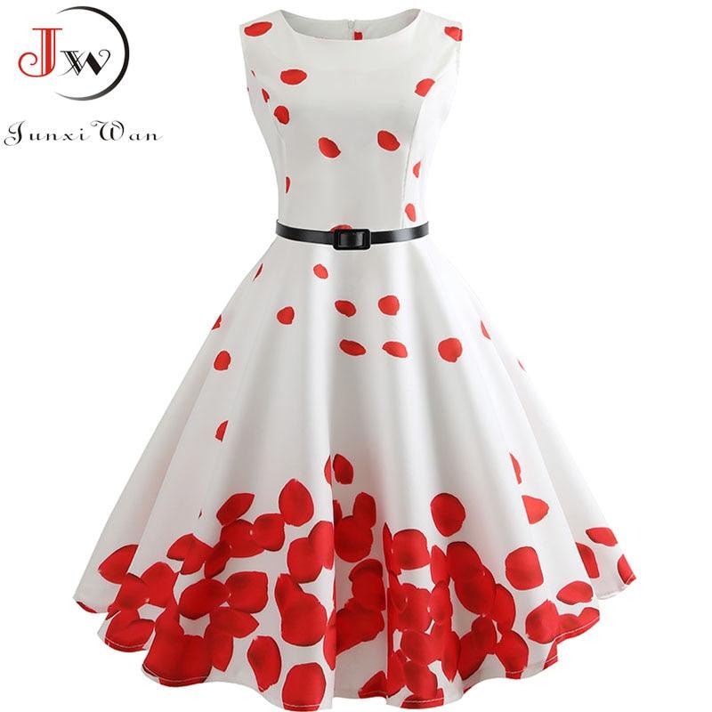 Amazing Summer Women Dresses - Casual Floral Retro Vintage Dress - Valentines Day Party Dress (BWM)(WSO4)(F30)