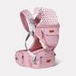 Trending Ergonomic Baby Carrier Baby Kangaroo Child Hip Seat Tool Baby Holder Sling Wrap Backpacks Baby Travel Activity Gear (1U01)(X2)