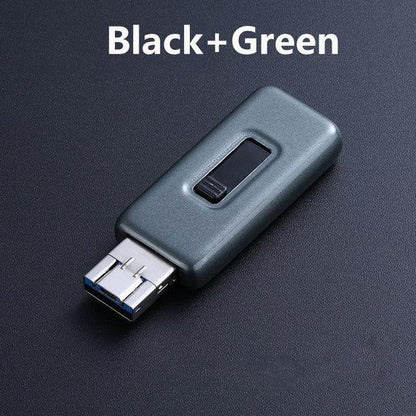 Metal OTG Usb Flash Drive 32GB 128GB 256GB Pendrive External storage For iphone X 8 7 Plus 6 6s Plus 5S ipad Macbook (CA3)(F52)