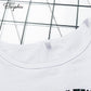 Cute Summer Sexy Lips Print Crop Top White Women T Shirt & Short Pajama Set - Ladies Casual Sleepwear (ZP1)