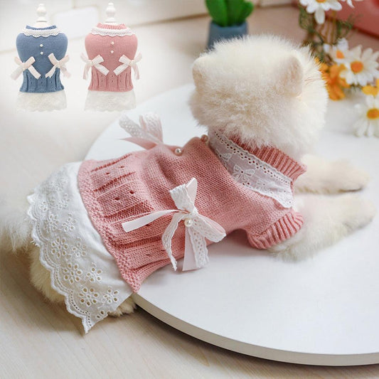 Sweet Pet Dog Clothes For Small Dogs - Costumes Coat Jacket Puppy Sweater Princess Pets Outfits (W3)(W4)(F69)