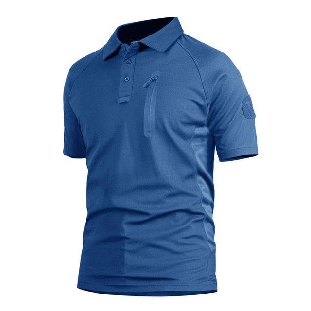 Summer Men's Performance T-shirts - Short Sleeve Quick Dry Top (1U8)