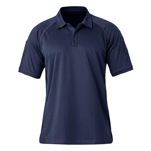 Summer Polo Shirts - Men's Lightweight Botton Casual Golf Breathable T shirt (1U8)