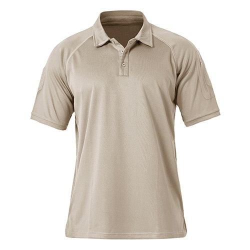 Summer Polo Shirts - Men's Lightweight Botton Casual Golf Breathable T shirt (1U8)