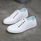 Fashion Vulcanized Sneakers - Lace Up Round Toe Casual Shoes (BWS7)(MSC3)