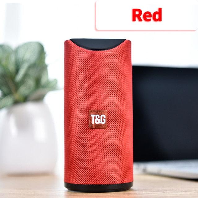 Bluetooth Speaker Portable Outdoor Loudspeaker Wireless Mini Column 3D 10W Stereo Music Surround Support FM TFCard Bass Box (HA)(F57)