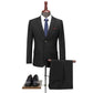 New Men 's Suit - Two Piece Black Navy Suits - Men Slim Fit Groom Wedding Suit (F8)(T1M)(F10)