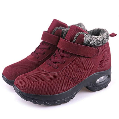 Snow Women's Boots - Winter Warm Short Plush Cotton Non-slip Ankle Boots (BB1)(BB5)