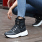 Great Ankle Women's Boots - Winter Warm Snow Boots - Thick Bottom Platform Booties (D38)(D85)(BB1)(BB5)
