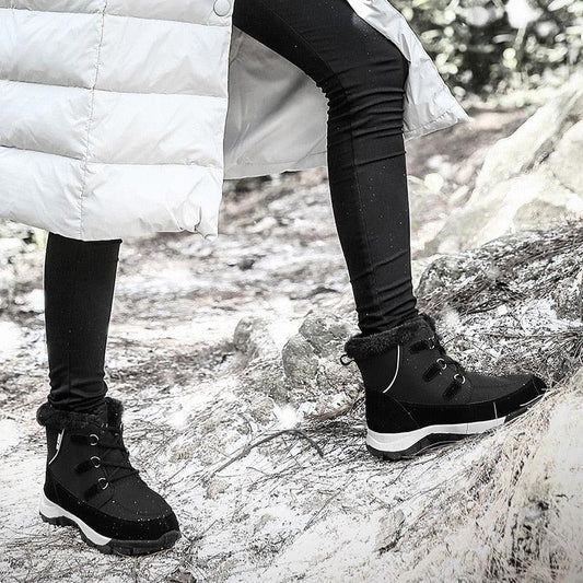 Great Women Winter Boots - Fashion Waterproof - Hot Warm Plush Shoes (BB1)(BB5)