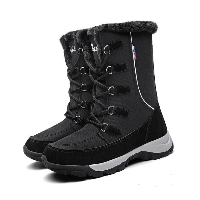Women Winter Boots - New Fashion Waterproof - Hot Warm Plush Snow Boots (BB1)(BB5)