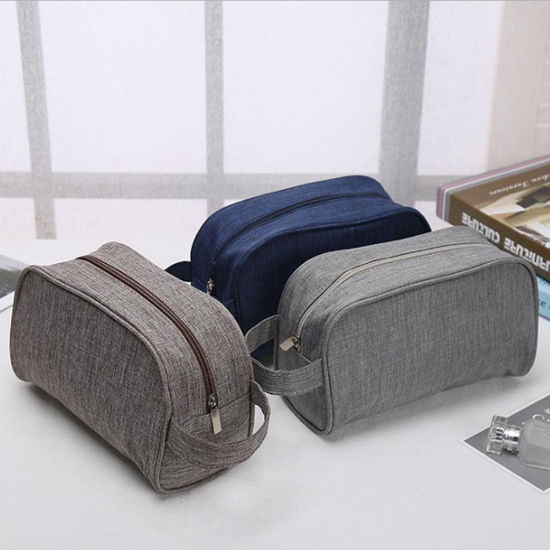 Women Men Polyester Cosmetic Bag - Gadget Organizer Cable Storage Bag - Travel Waterproof Makeup Bag (1U79)