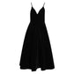 Amazing Backless Dress For Women - V Neck Spaghetti Strap Sleeveless High Waist Sexy Party Dresses (BWD)(WSO4)(F30)