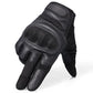 Tactical Military Full Finger Gloves - Leather Air-soft Army Combat Touch Screen Anti-Skid Gloves (2U103)