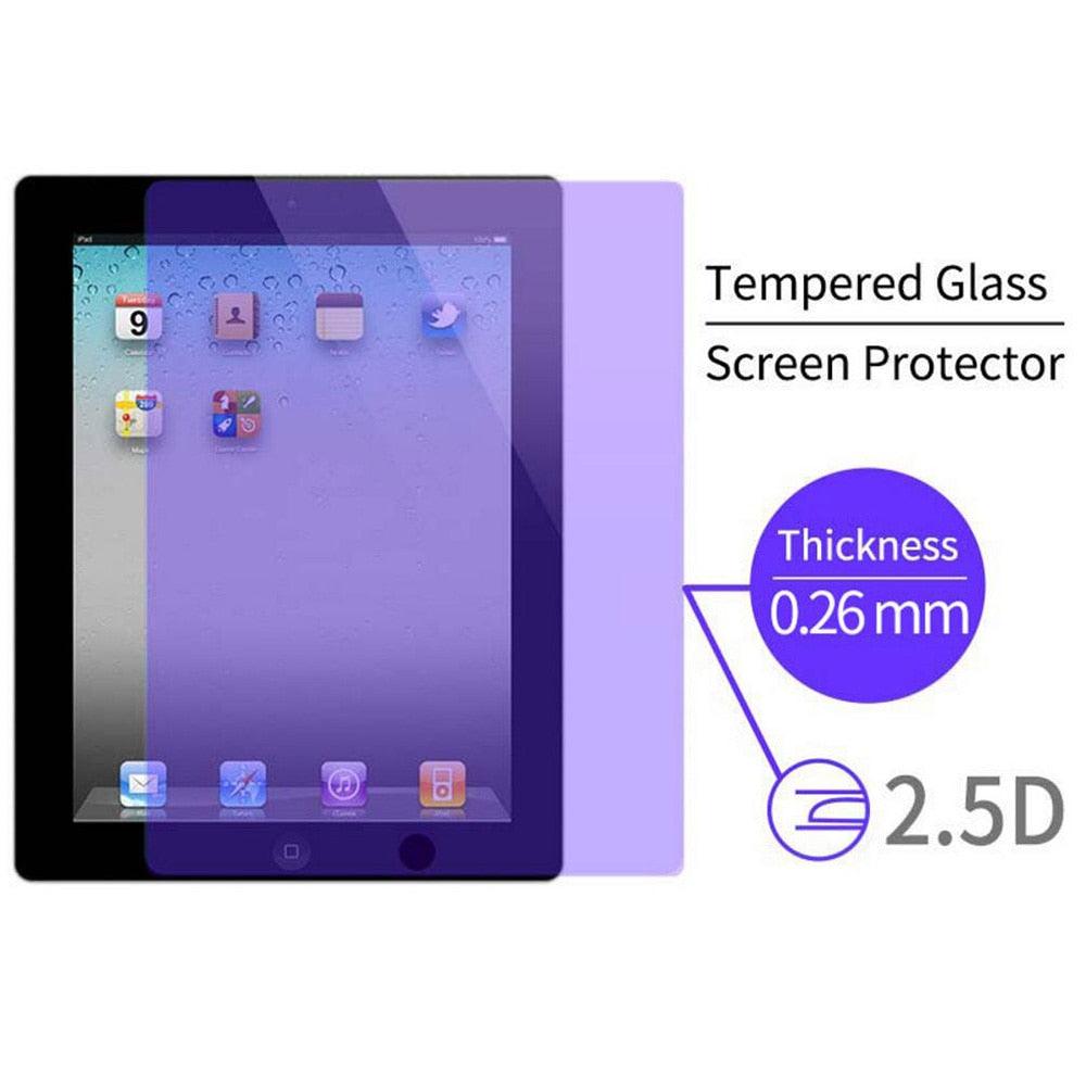 Tempered Screen Protector For ipad 2018 9.7" 9H - Solid Strength Glass Film for New iPad 9.7" 2018 Eyes Cares Glass Protector (TLC4)(F47)