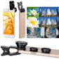 Top Travel Kit 10in1 Accessories Phone Camera Lens Kit Telescope For iPhone X 6 7 8 Plus Samsung Galaxy NOTE XIAOMI Smartphone (MC7)(MC3)(F54)