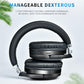 True Wireless Headphones 3D Stereo - Bluetooth Headset Foldable Gaming Earphone With Mic FM TF Card Noise Reduction Headphones (AH2)(RS8)