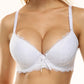 Big Size Lace Bralettes - Padded Push Up Bra - Lingerie Sexy Brassiere Underwear - Padded B C Bh Plus (D6)(6Z2)